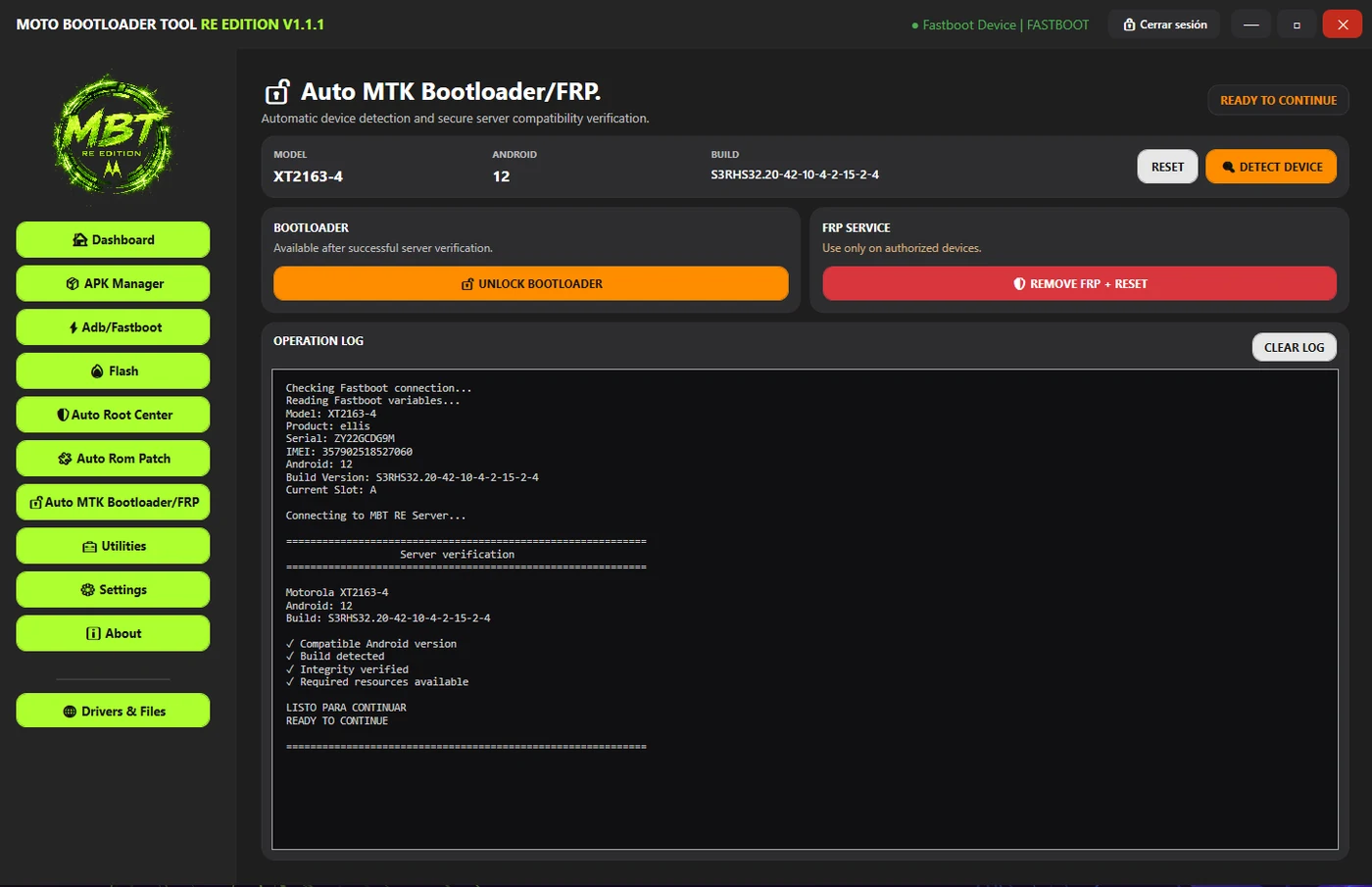 MBT RE Auto MTK