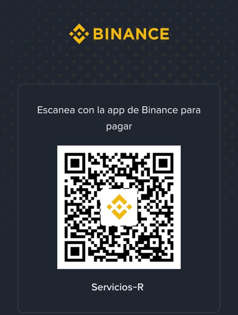 Binance Pay QR