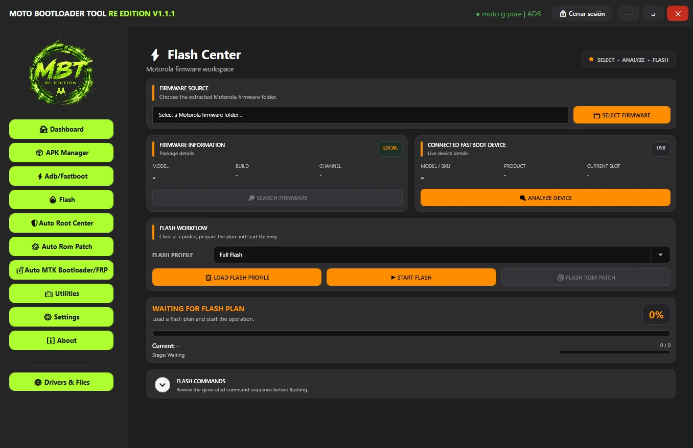 MBT RE Flash Center