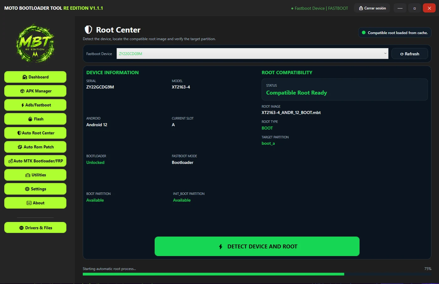 MBT RE Root Center